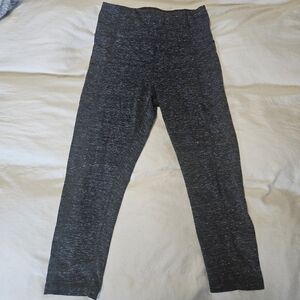 Gently used Athletic works Gray High-Waisted Capri Leggings XS